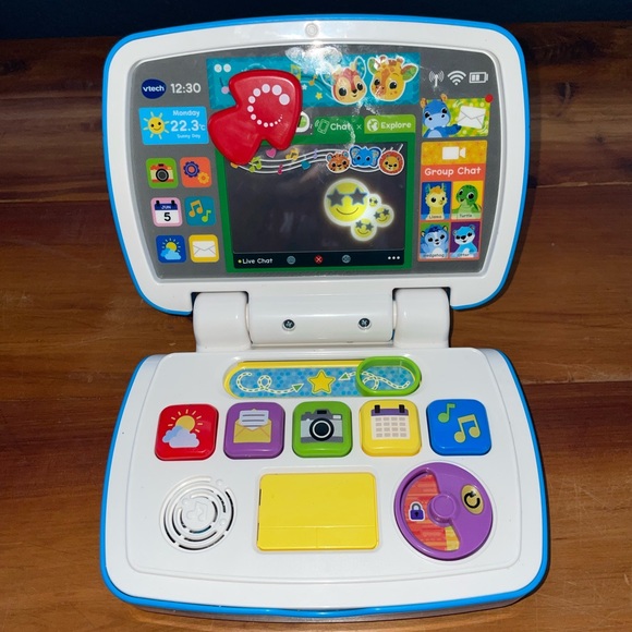 VTech Baby See & Surprise Laptop Interactive Play sing song computer play toy - Picture 6 of 15